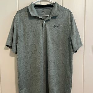 Large Grey Nike Golf Polo
